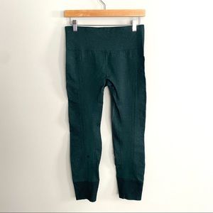 Lululemon Seamless Ribbed Leggings Emerald Green